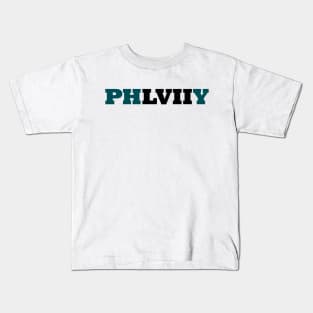 Philadelphia Eagles 2023 Super Bowl Champs LVII Kids T-Shirt